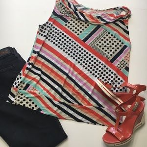 Lane Bryant Sleeveless, stretch blouse, sz 14/16